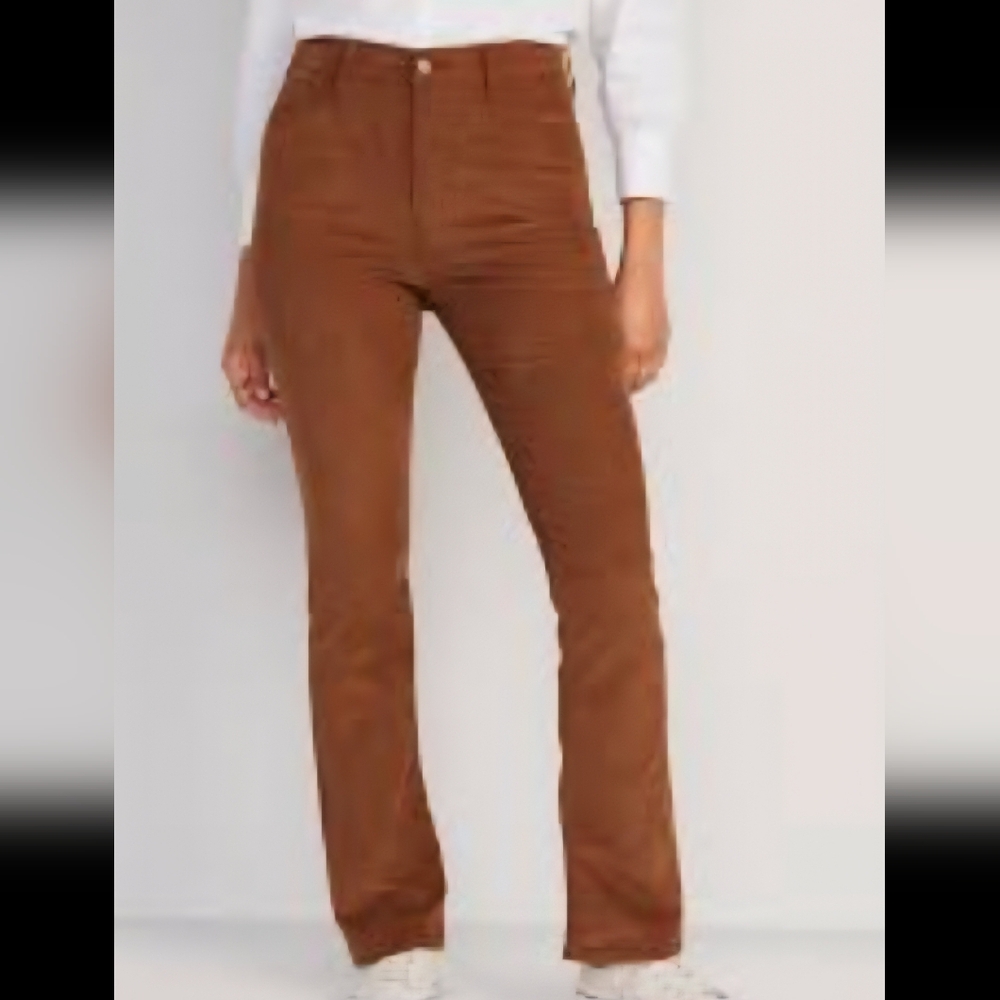 Old Navy Rust Corduroy Boot-Cut Pants